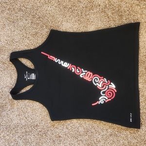 Nike girls dri-fit tank top size large